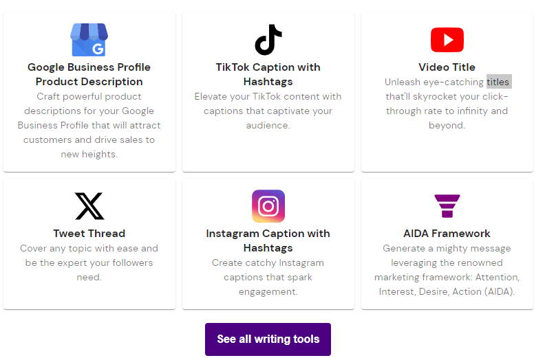 Writelytic ALL WRITING TOOLS