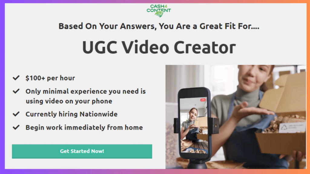 New Work from Home Review 2024 - UGC Video Creator