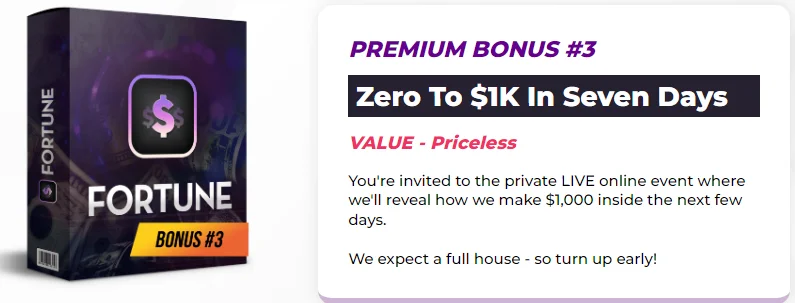 Fortune Free Bonuses