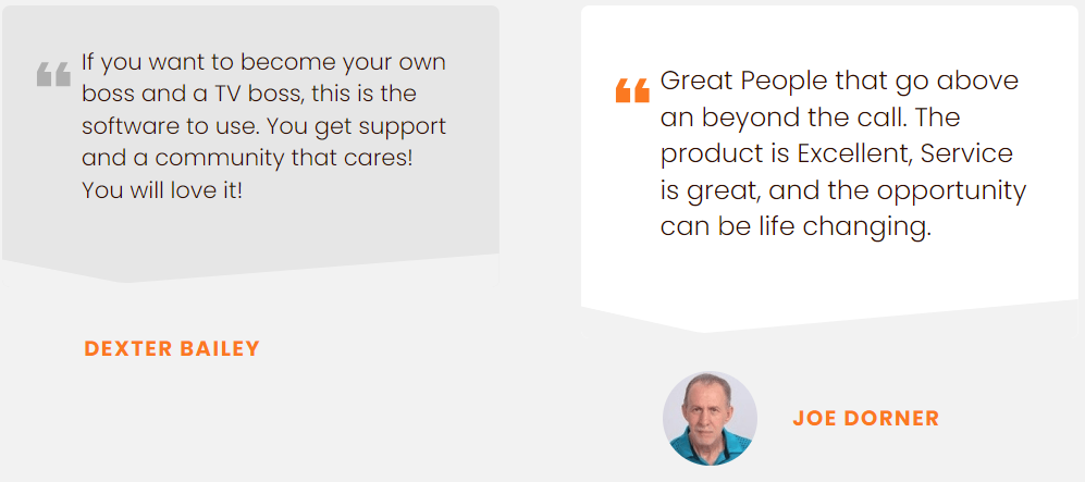 TVBoss Fire Ignite customer testimonials