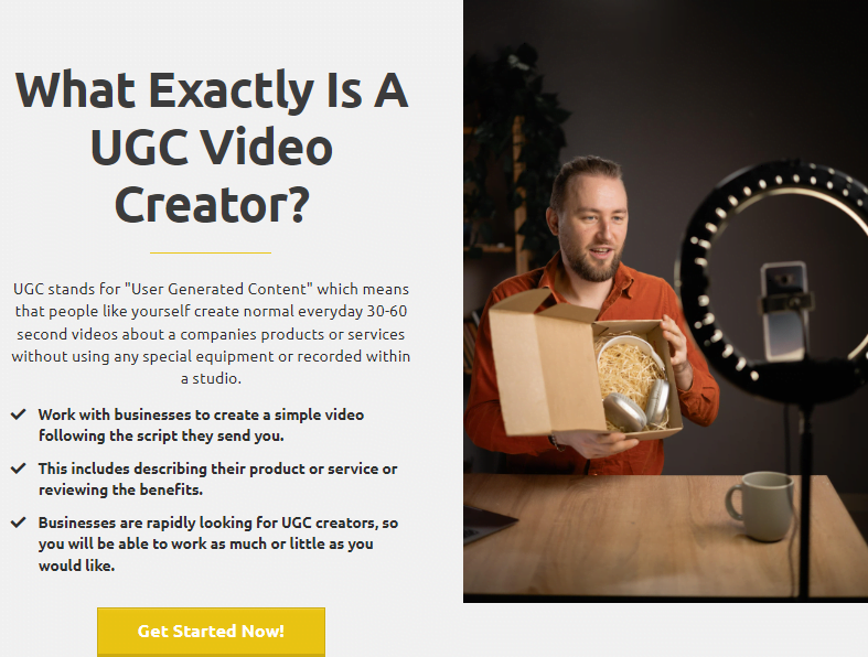 New Work from Home Review 2024 - UGC Video Creator