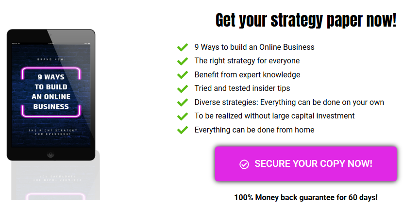 9 Strategies to build an Online Business