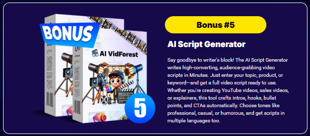 AI VidForest Bonus