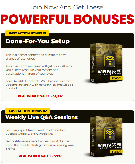 WIFI Passive Income Streams Review