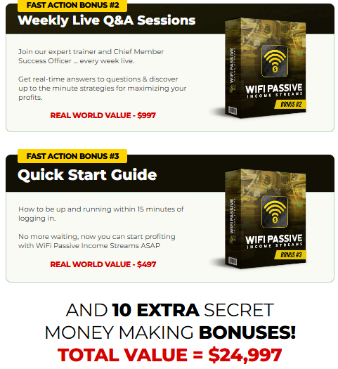 WIFI Passive Income Streams Review