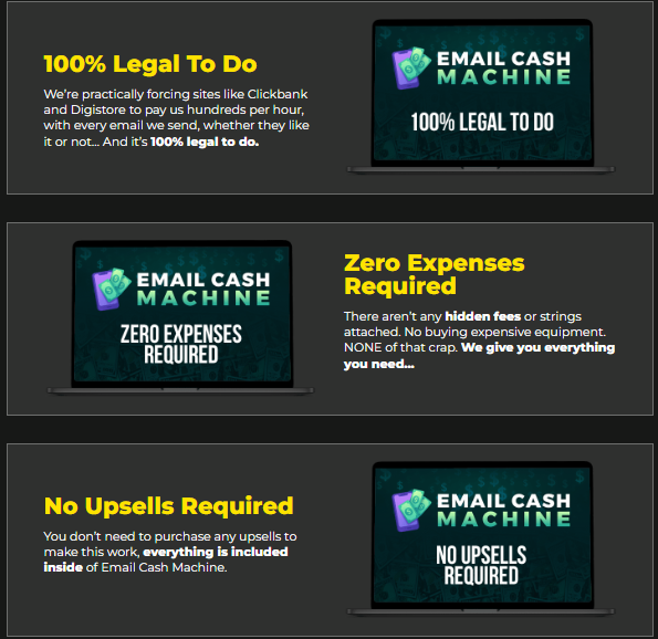 Email Cash Machine