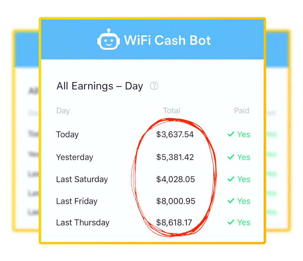 WiFi Cash Bot review