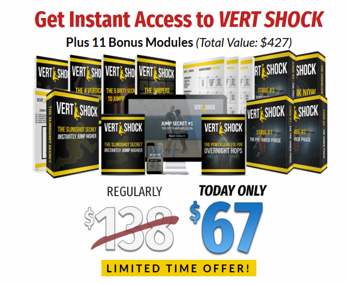Vert Shock Vertical Jump Program