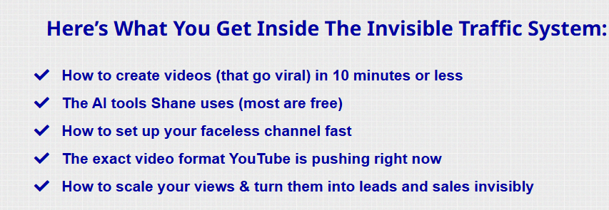 Invisible Traffic System Review