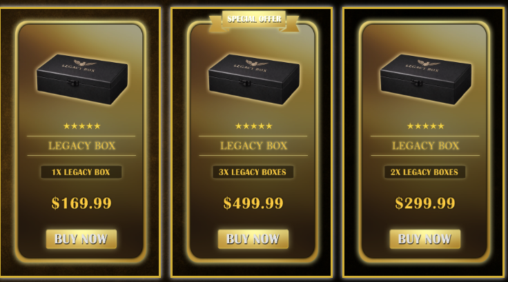 Legacy Box Review