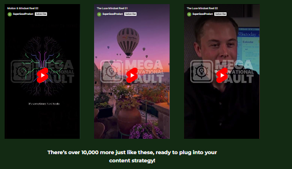 Mega Motivational Reels Review