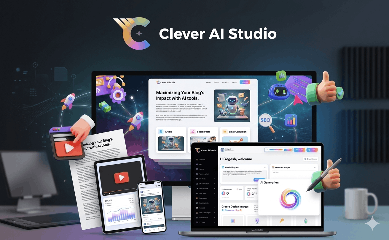 Clever AI Studio Review : Best AI Solution for Freelancers, Agencies ...