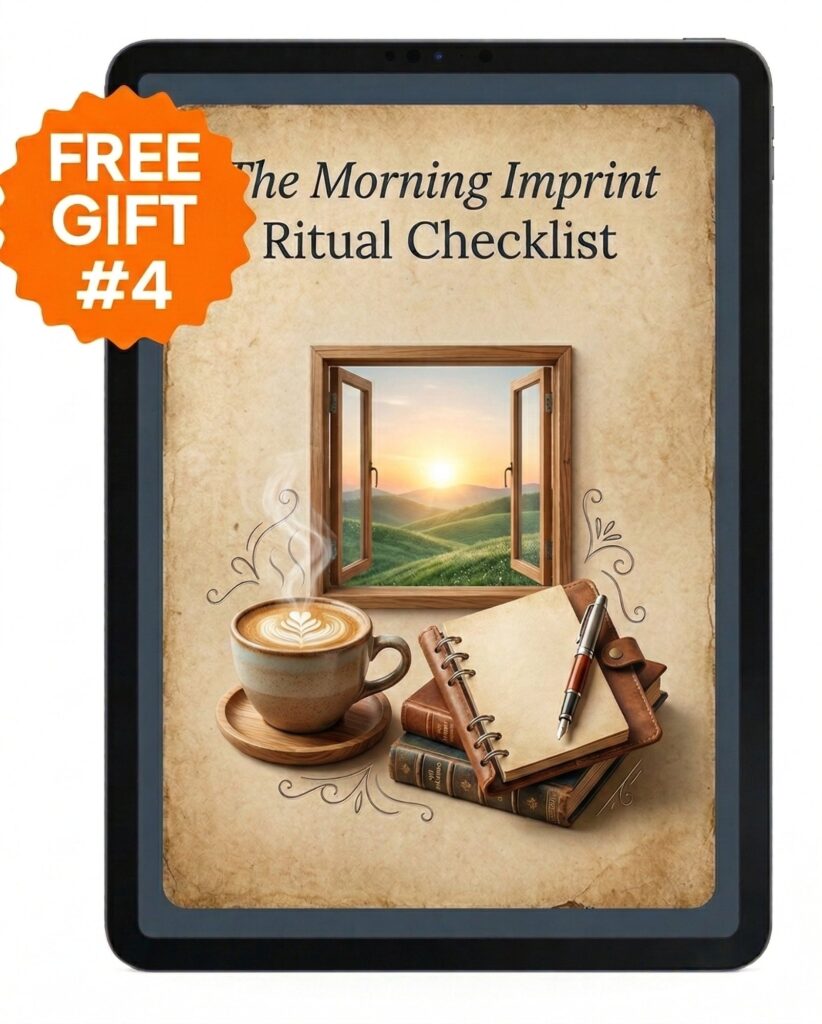 Bonus 4: The Morning Imprint Ritual Checklist