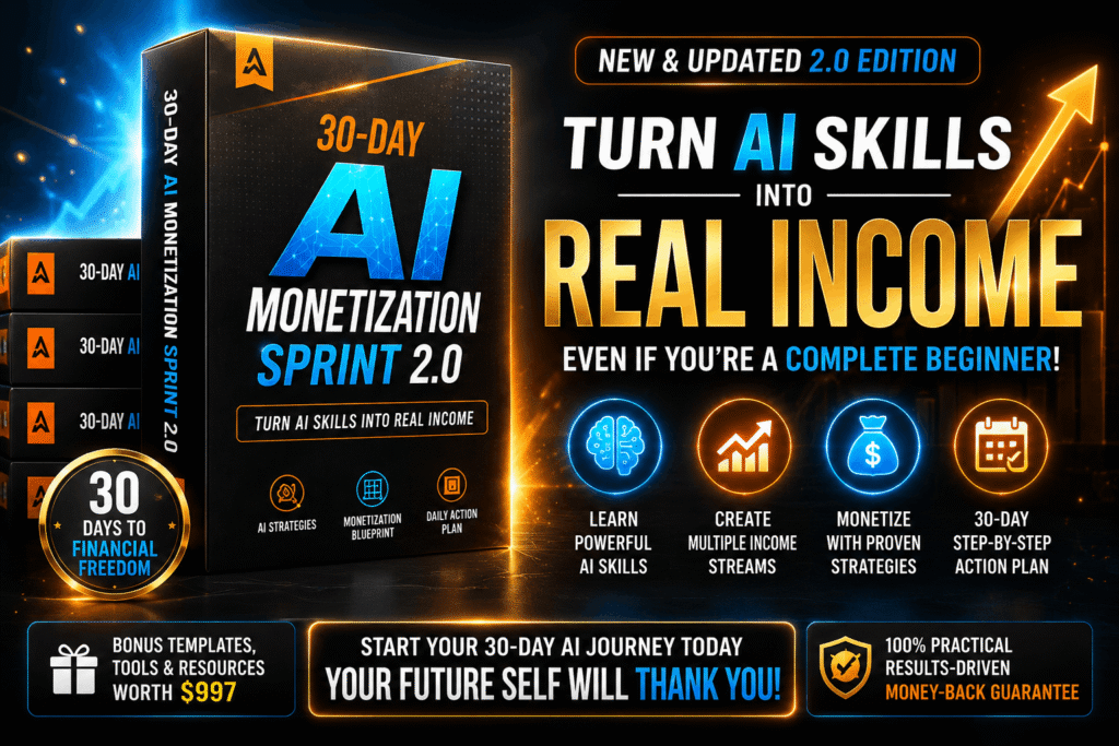 30-Day AI Monetization Sprint 2.0 Review 2026